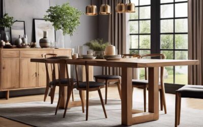 Les tables à manger en bois : l&rsquo;indémodable choix pour votre salle à manger