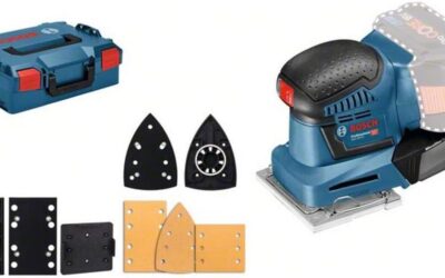 Test : bosch GSS 18V-10, la ponceuse vibrante sans-fil pro