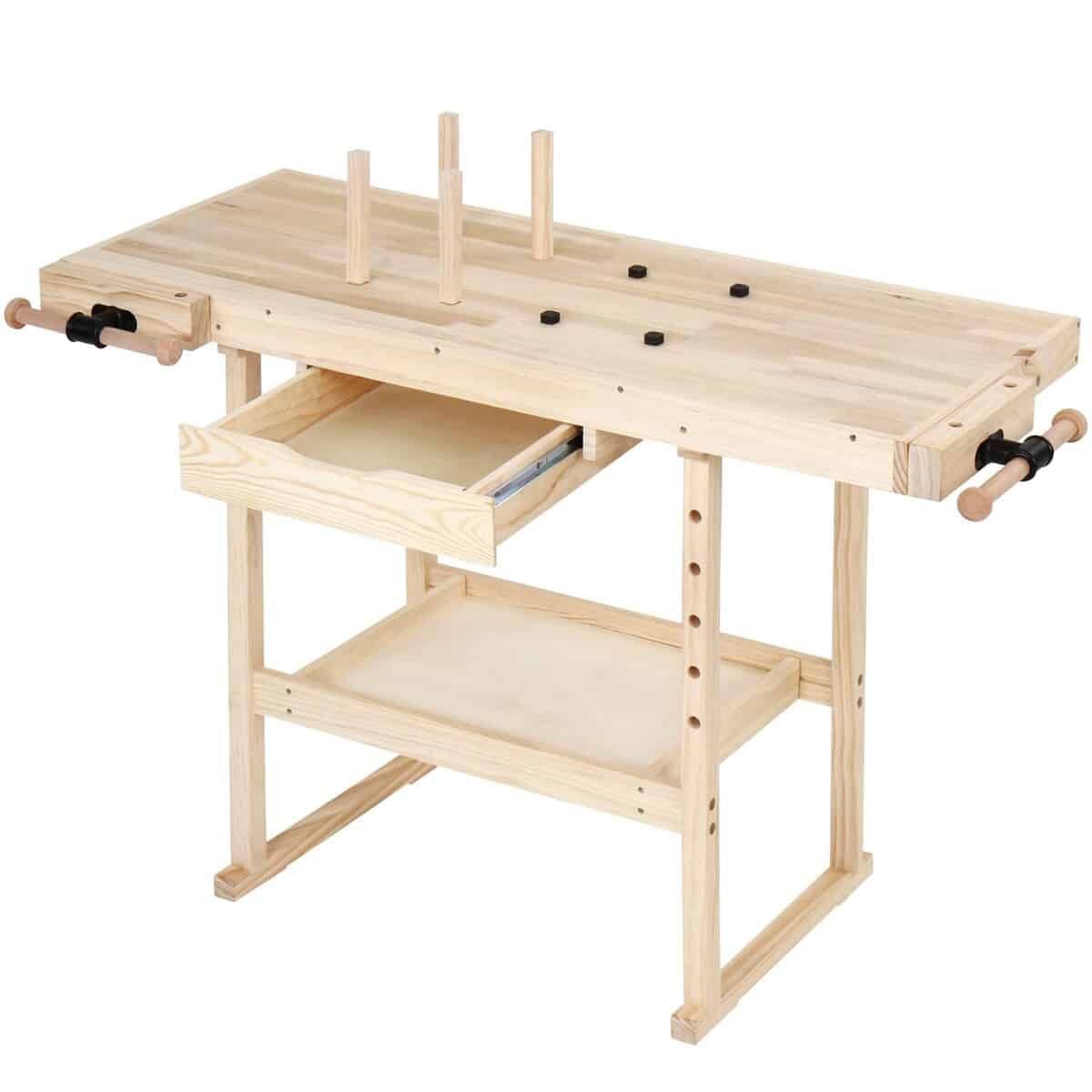 Support Rangement Règle Couture En Bois De Hêtre – Pratique Pour Bobines, Aiguilles Et Accessoires Quilting