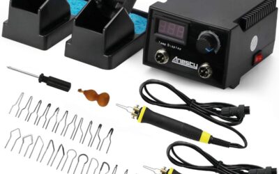 Test : pyrography machine 100W, le compagnon des artistes en bois