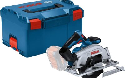 Test scie circulaire Bosch GKS 18V 57-2 : précision sans fil