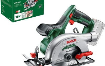 Test : scie circulaire sans fil Bosch PKS 18 LI