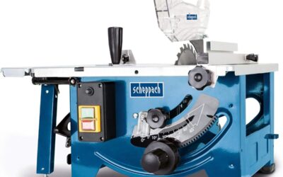 Test de la scie circulaire sur table Scheppach HS80