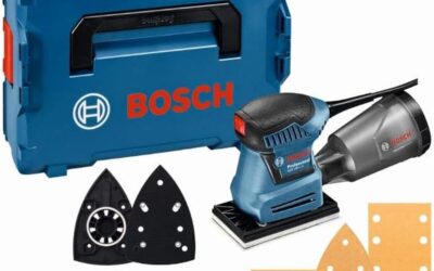 Test Bosch GSS 160-1 A Multi : ponceuse vibrante polyvalente