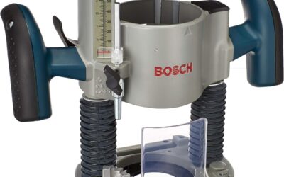Test de la base de défonceuse plongeante Bosch Professional RA1166