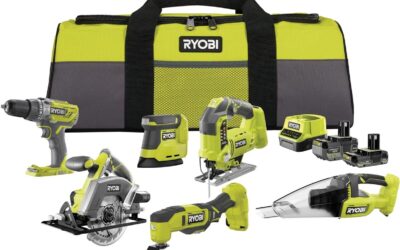 Test complet du kit 6 outils RYOBI ONE+ 18V