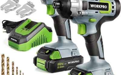 Test de la perceuse combi Workpro : puissance et polyvalence