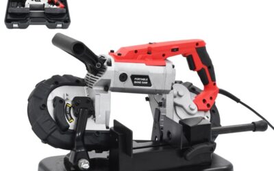 Test de la scie à ruban portative vidaXL : polyvalence au rendez-vous