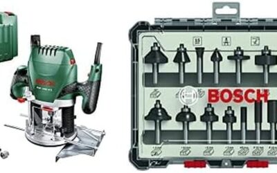 Test défonceuse Bosch POF 1400 ACE et kit de fraises pro