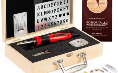 Test du kit de combustion du bois 43 pièces : stylo à double mode et accessoires complets