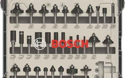 Test du kit de fraises Bosch 30 pièces pour bois