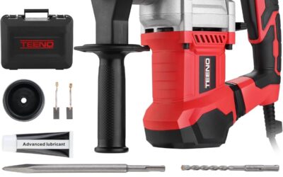 Test du marteau perforateur TEENO SDS-Plus 1500W : performance et sécurité