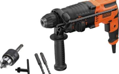 Test du perforateur BLACK+DECKER BEHS01-QS : puissance et polyvalence
