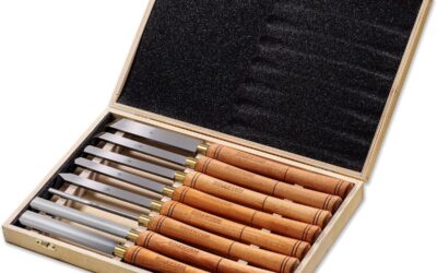 Test : outils de tournage Holzwurm, coffret en bois