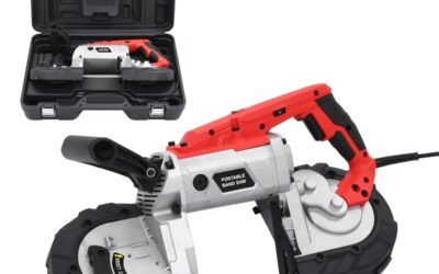 Test de la scie à ruban compacte vidaXL : polyvalence et performance