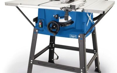 Test de la scie circulaire sur table Scheppach HS100S 2000W