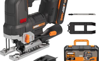 Test de la scie sauteuse WORX Nitro WX542 : polyvalence sans fil