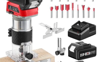 Test : défonceuse à bois sans fil Avhrit 21 V