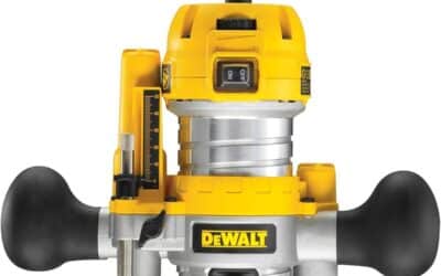 Test : défonceuse DeWalt D26203-QS 850W argenté