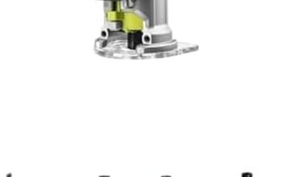 Test : affleureuse Ryobi 18V et coffret 5 fraises