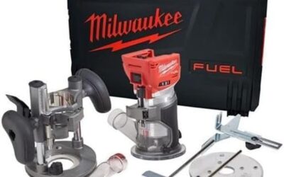 Test de l’affleureuse Milwaukee M18 FTR8-0X