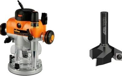 Test : défonceuse Triton 2400 W & insert CMT Spoilboard