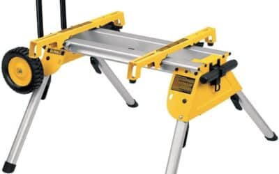 Test : piètement roulant Dewalt DE7400-XJ, léger et pratique