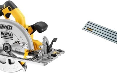 Test : scie circulaire XR 18V Dewalt avec rail de guidage robuste