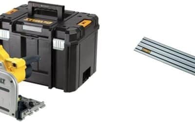 Test : scie plongeante Dewalt DWS520KT & rail guidage DWS5021-XJ