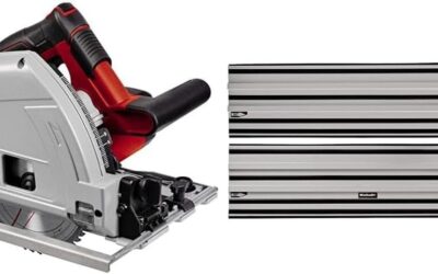 Test scie plongeante Einhell TE-PS 165 avec rail de guidage