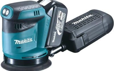 Test de la ponceuse excentrique Makita DBO180RMJ 125 mm 18 V
