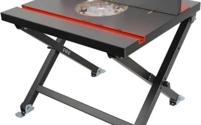 Test de la table de défonceuse O&rsquo;SKOOL convertible et pliable