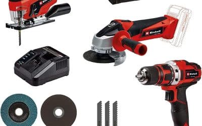 Test des outils sans fil Einhell TE-CD 18/40 Li, tC-AG 18/115 Li et TC-JS 18 Li PXC