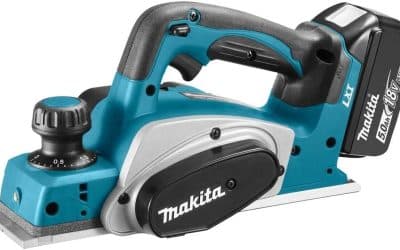 Test du rabot Makita DKP180RTJ 18V LXT 82 mm