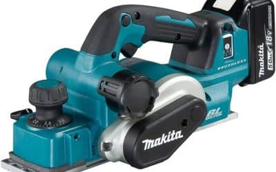 Test du rabot Makita DKP181ZJ 18V LXT 82 mm