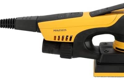 Test Mirka DEOS II 353 : ponceuse vibrante performante