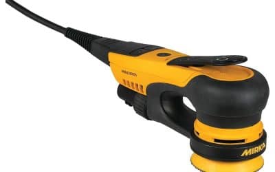 Test : ponceuse Mirka DEROS 350CV, aspiration centrale