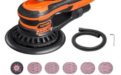 Test : ponceuse orbitale Vevor, 350 W, 6 vitesses variables