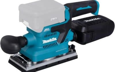 Test : ponceuse vibrante Makita DBO381ZU 18 V Li-ion