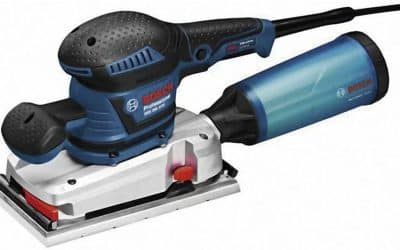 Test de la ponceuse à bande 350 W Bosch Professional