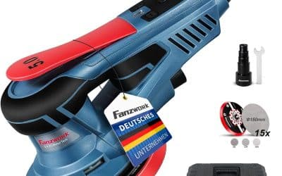 Test de la ponceuse orbitale Fanzwork 150 mm : puissance et précision au rendez-vous