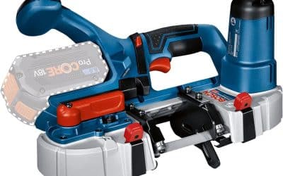 Test de la scie à ruban sans-fil Bosch GCB 18V-63