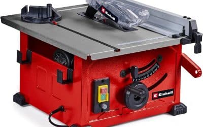 Test de la scie circulaire Einhell TC-TS 8 : puissance et précision