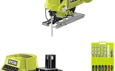 Test de la scie sauteuse Ryobi 18V : puissance et précision au rendez-vous