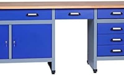 Test : établi Küpper 12287, robuste avec 6 tiroirs et plan en hêtre