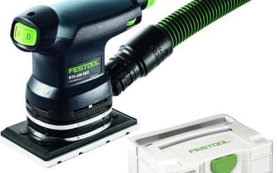 Test Festool RTS 400 REQ-Plus : ponceuse vibrante 250 W