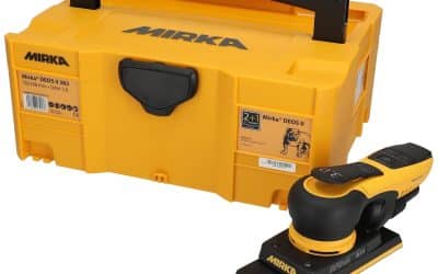 Test : mirka DEOS II 383 ponceuse vibrante 300 W