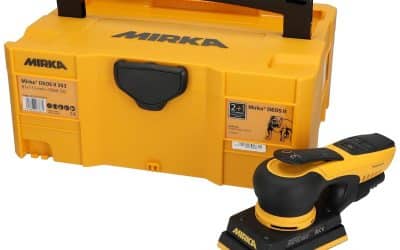 Test : ponceuse vibrante Mirka DEOS II 353, 300 W