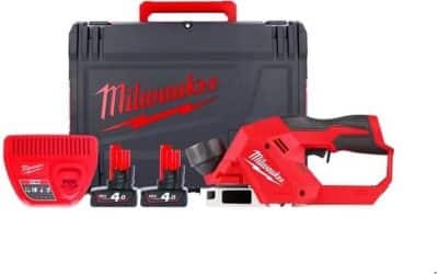 Test : raboteuse sans fil M12BLP-402X 12 V avec accessoires complets