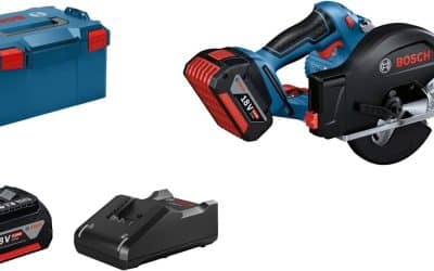 Test : scie circulaire sans-fil Bosch GKM 18V-50